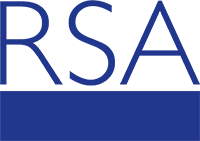 Logo for the RSA (The Royal Society for arts, manufactures and commerce)